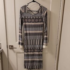 ULTRA SOFT Pattered Boho Dress